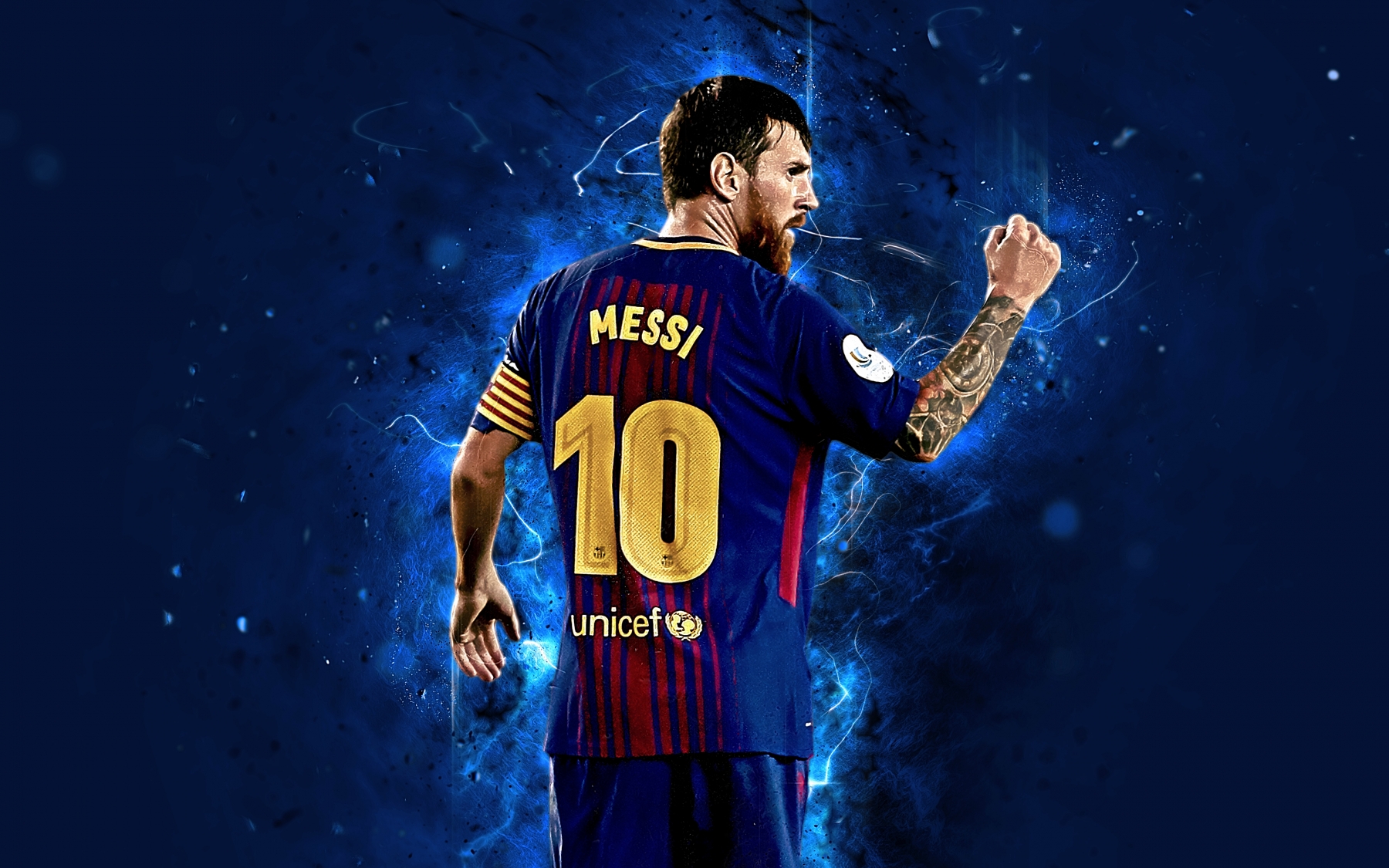 Lm 17# Barcelona Lionel Messi Poster Hd Wallpaper 45*30cm | lupon.gov.ph