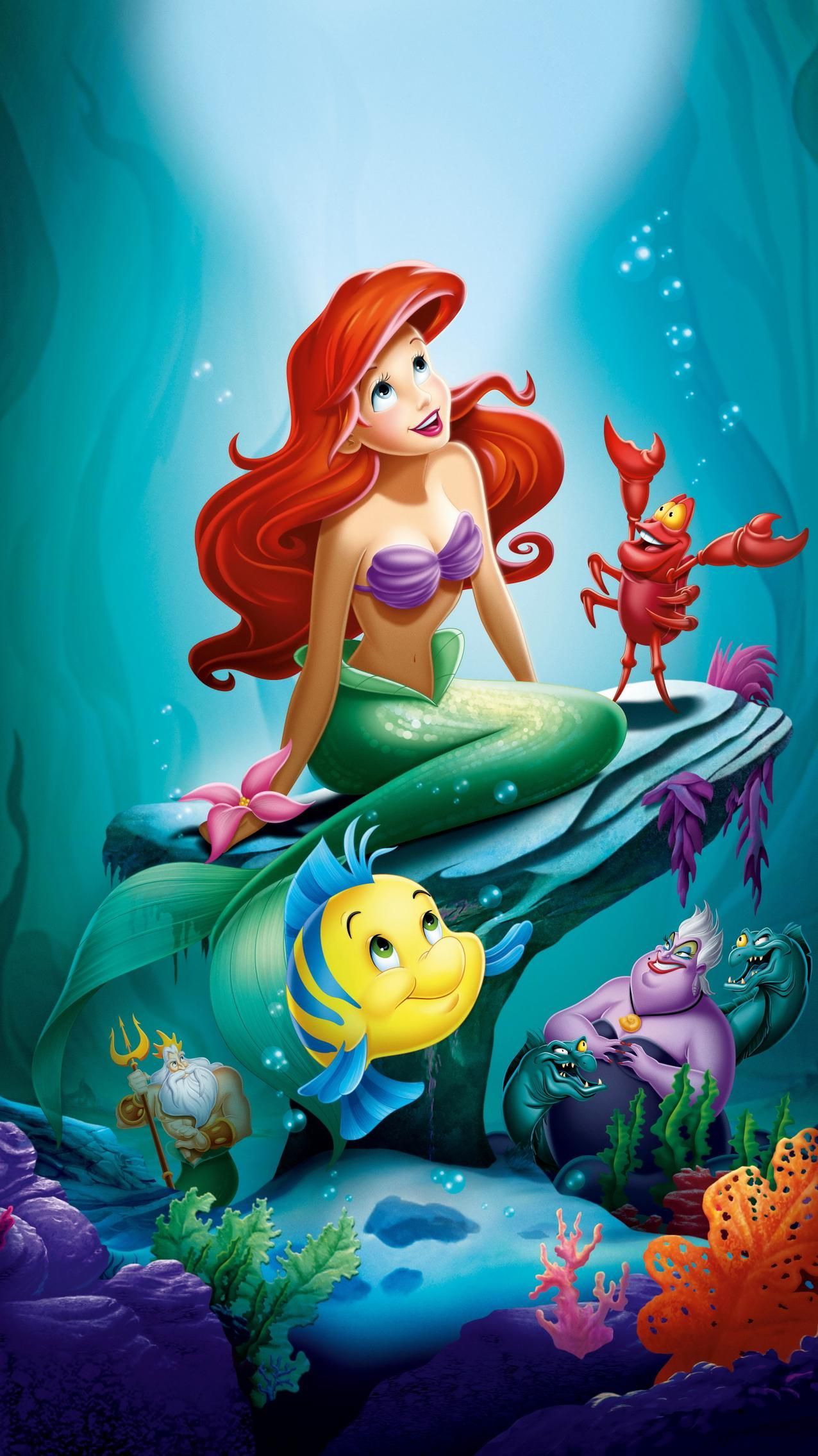Ariel The Mermaid Background Images And Wallpapers Yl Computing